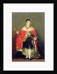 Portrait of Ferdinand VII 1814 by Francisco Jose de Goya y Lucientes