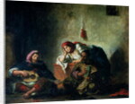 Jewish Musicians in Mogador, 1847 by Ferdinand Victor Eugene Delacroix