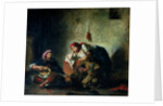 Jewish Musicians in Mogador, 1847 by Ferdinand Victor Eugene Delacroix