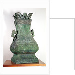 Ritual 'Hu' vase, Chou Dynasty, 8th-6th century BC by School Chinese