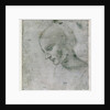 Head of a Young Woman or Head of the Virgin, c.1490 by Leonardo da Vinci