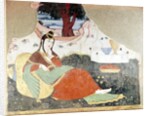 Woman in the Garden of Shah Abbas I by School Persian