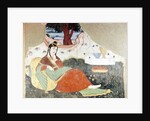 Woman in the Garden of Shah Abbas I by School Persian