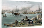 Port of New Orleans, 1873 by Alfred Rudolph Waud