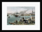 Port of New Orleans, 1873 by Alfred Rudolph Waud