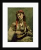 Christine Nilson or The Bohemian with a Mandolin, 1874 by Jean Baptiste Camille Corot