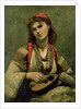 Christine Nilson or The Bohemian with a Mandolin, 1874 by Jean Baptiste Camille Corot