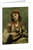 Christine Nilson or The Bohemian with a Mandolin, 1874 by Jean Baptiste Camille Corot