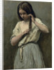 Young Girl at her Toilet, 19th century by Jean Baptiste Camille Corot