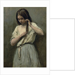 Young Girl at her Toilet, 19th century by Jean Baptiste Camille Corot
