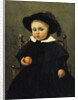 The Painter Adolphe Desbrochers as a Child, Holding an Orange, 1845 by Jean Baptiste Camille Corot