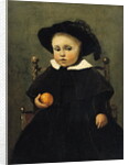 The Painter Adolphe Desbrochers as a Child, Holding an Orange, 1845 by Jean Baptiste Camille Corot