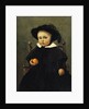 The Painter Adolphe Desbrochers as a Child, Holding an Orange, 1845 by Jean Baptiste Camille Corot