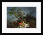 Travellers Caught in a Storm, c.1770 by Philip James de (1740-1812) Loutherbourg
