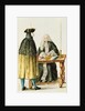 A Magistrate Playing Cards with a Masked Man by Jan van Grevenbroeck