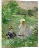 Beside a Lake, 1883 by Berthe Morisot