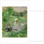 Beside a Lake, 1883 by Berthe Morisot