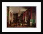 Interior of the Office of Alfred Emilien Count of Nieuwerkerke, Director General of the Imperial Museums, at the Louvre, 1859 by Charles Giraud