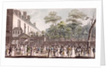 Promenade in the Turkish Garden, Boulevard du Temple, 1810 by Jean Pierre Marie Jazet