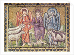 The Parable of the Good Shepherd Separating the Sheep from the Goats, Scenes from the Life of Christ by Byzantine School