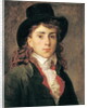 Portrait of Baron Antoine Jean Gros Aged 20 by Francois Pascal Simon Baron Gerard