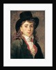 Portrait of Baron Antoine Jean Gros Aged 20 by Francois Pascal Simon Baron Gerard