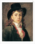 Portrait of Baron Antoine Jean Gros Aged 20 by Francois Pascal Simon Baron Gerard