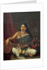 Young Woman with a Veena by Raja Ravi Varma