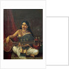 Young Woman with a Veena by Raja Ravi Varma