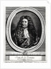 Jean de La Fontaine engraved by Gerard Edelinck by Hyacinthe Rigaud (after)