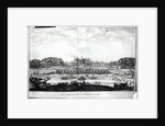 Perspective View of the garden facade of the Chateau of Vaux-le-Vicomte by Israel the Younger Silvestre