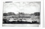 Perspective View of the garden facade of the Chateau of Vaux-le-Vicomte by Israel the Younger Silvestre