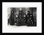 Bulgarian Bishops of Macedonia chased away from their diocese by Serbs, 1913 by French Photographer
