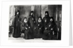 Bulgarian Bishops of Macedonia chased away from their diocese by Serbs, 1913 by French Photographer