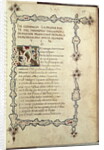 Ms.392 fol.149 The Triumph of Love by Italian School