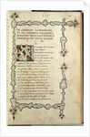 Ms.392 fol.149 The Triumph of Love by Italian School