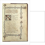 Ms.392 fol.149 The Triumph of Love by Italian School
