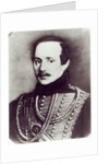 Mikhail Yuryevich Lermontov by Kyrill Antonovitch Gorbunov