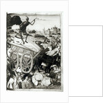 Ms.Fr.594 fol.135 The Triumph of Death from 'Les Triomphes' by Petrarch 1503 by French School