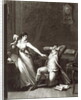 Illustration from 'The Sorrows of Werther' by Johann Wolfgang Goethe engraved by Jean Baptiste Simonet by Jean Michel the Younger Moreau