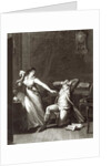 Illustration from 'The Sorrows of Werther' by Johann Wolfgang Goethe engraved by Jean Baptiste Simonet by Jean Michel the Younger Moreau