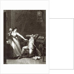 Illustration from 'The Sorrows of Werther' by Johann Wolfgang Goethe engraved by Jean Baptiste Simonet by Jean Michel the Younger Moreau