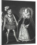 Portrait of Mary Queen of Scots and Henry Stewart, Lord Darnley, 29th June 1565 by English School