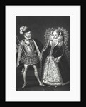 Portrait of Mary Queen of Scots and Henry Stewart, Lord Darnley, 29th June 1565 by English School