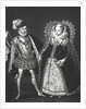 Portrait of Mary Queen of Scots and Henry Stewart, Lord Darnley, 29th June 1565 by English School
