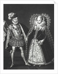 Portrait of Mary Queen of Scots and Henry Stewart, Lord Darnley, 29th June 1565 by English School