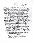 Letter from Mozart to his Father, 5th April 1778 by Wolfgang Amadeus Mozart