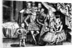 Henri IV King of France with his Family and his Councillors by French School