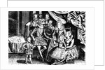 Henri IV King of France with his Family and his Councillors by French School