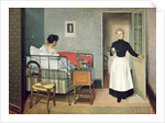 The Ill Child 1892 by Felix Edouard Vallotton